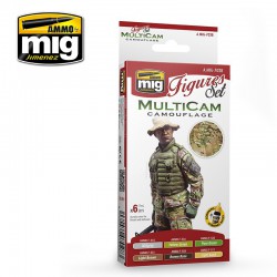 AMMO BY MIG A.MIG-7028 Multicam Camouflage Figures Set 