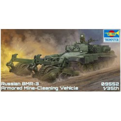 TRUMPETER 09552 1/35 Russian Armored Mine-Clearing Vehicle BMR-3