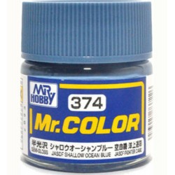 MR. HOBBY C374 Mr. Color (10 ml) JASDF Shallow Ocean Blue