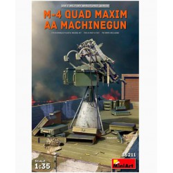 MINIART 35211 1/35 M-4 Quad Maxim AA Machinegun