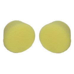 PROXXON 29094 Professional polishing sponges for WP/E, medium (yellow), 2 pieces