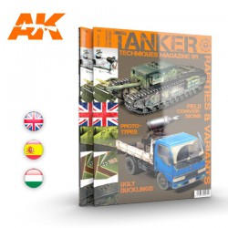 AK INTERACTIVE AK4835 Tanker 09 : Raritiers & Variants (Anglais)