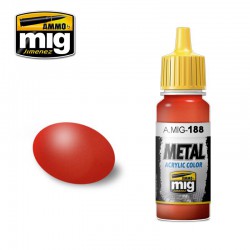 AMMO BY MIG A.MIG-0188 METALLIC Red 17 ml.
