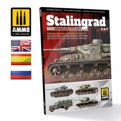 AMMO BY MIG A.MIG-6146 Stalingrad Vehicles Colors - German and Russian Camouflages in the Battle of Stalingrad (Anglais-Espagnol