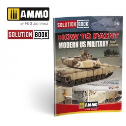 AMMO BY MIG A.MIG-6512 How to Paint Modern US Military Sand Scheme (English-French-Spanish-German)
