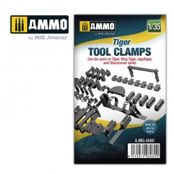 AMMO BY MIG A.MIG-8080 1/35 Tiger tool clamps