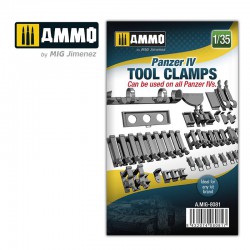 AMMO BY MIG A.MIG-8081 1/35 Panzer IV tool clamps