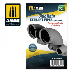 AMMO BY MIG A.MIG-8085 1/35 Chieftain exhaust pipes universal