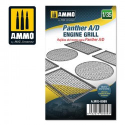 AMMO BY MIG A.MIG-8089 1/35 Panther A/D engine grilles