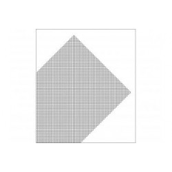 MAQUETT RABOESCH 611-02 PVC grid diagonal 185x290x2mm