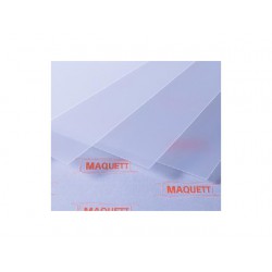MAQUETT RABOESCH 609-01 Plaque Evacast transparent matt 194x320x0,28mm