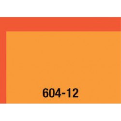MAQUETT RABOESCH 604-12 Plaque plastique Transparent orange 194x320x0,1mm