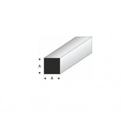 MAQUETT RABOESCH 407-51/3 Styrene profile 33cm Square 1 mm