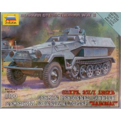 ZVEZDA 6127 1/100 German personnel carrier Sd.Kfz. 251/1 AUSF.B