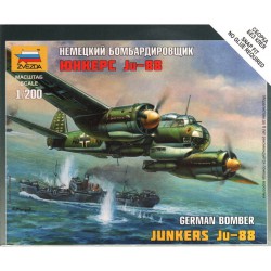 ZVEZDA 6186 1/200 Junkers Ju-88