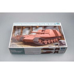 TRUMPETER 01540 1/35 Geschützwagen Tiger Grille21/210mm Morta