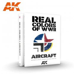AK INTERACTIVE AK290 Real Colors of WW II Aircraft (English)