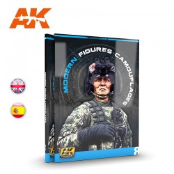 AK INTERACTIVE AK247 AK Learning Series 8 - Modern Figures Comouflages (English)