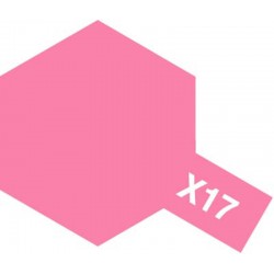 TAMIYA 81517 Peinture Acrylique X-17 Rose Brillant / Pink 10ml