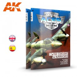 AK INTERACTIVE AK2929 Aces High Issue 14. Twin Warriors (English)