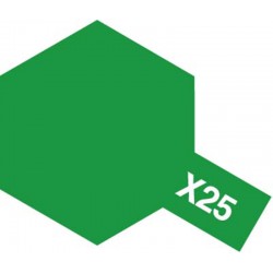 TAMIYA 81525 Paint Acrylic Mini X-25 Clear Green 10ml