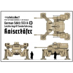 MODELCOLLECT UA35004 1/35 Fist of War German WWII sdkfz 553/A medium fighting Mech