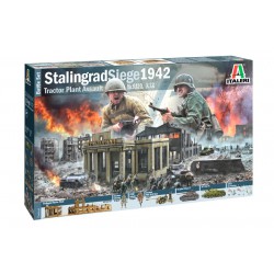 ITALERI 6193 1/72 Stalingrad Siege 1942 Tractor Plant Assault Battle Set