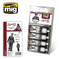 AMMO BY MIG A.MIG-7024 Panzer Crew Figures Set 