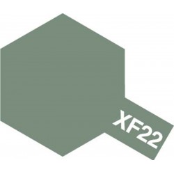 TAMIYA 81722 Peinture Acrylique XF-22 Gris Mat RLM / RLM Grey 10ml