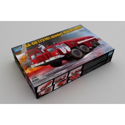 TRUMPETER 01074 1/35 Airport Fire Fighting Vehicle AA-60 (MAZ-7310) 160.01