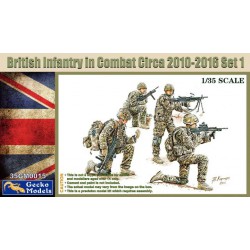 GECKO MODELS 35GM0015 1/35 British Infantry In Combat Circa ‪2010-2016