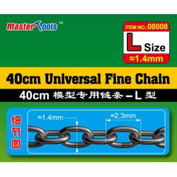 TRUMPETER 08008 40CM Universal Fine Chain L Size 1.4mmX2.3mm