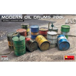 MINIART 35615 1/35 Modern Oil Drums (200l)