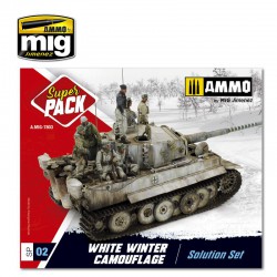 AMMO BY MIG A.MIG-7803 Super Pack White Winter Camouflage