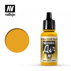 VALLEJO 71.078 Model Air Yellow RLM04 Color 17 ml.