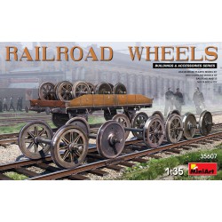 MINIART 35607 1/35 Railroad Wheels