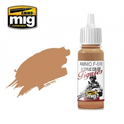 AMMO BY MIG AMMO.F-510 FIGURES PAINTS Uniform Sand Yellow FS-32555 17 ml.