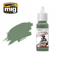 AMMO BY MIG AMMO.F-513 FIGURES PAINTS Field Grey Highlight FS-34414 17 ml.