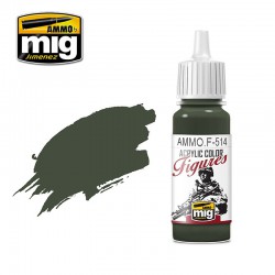 AMMO BY MIG AMMO.F-514 FIGURES PAINTS Field Grey Shadow FS-34086 17 ml.