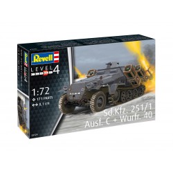 REVELL 03324 1/72 Sd.Kfz. 251/1 Ausf. C + Wurfr. 4