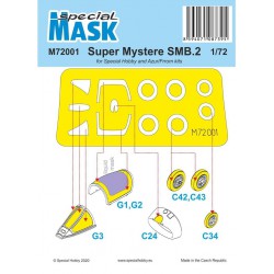 SPECIAL MASK M72001 1/72 SMB-2 Super Mystere Mask