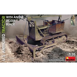 MINIART 35291 1/35 U.S. Armored Tractor w/Angle Dozer Blade