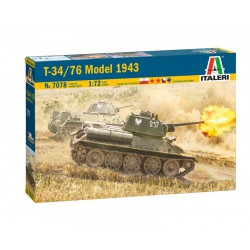 ITALERI 7078 1/72 T-34/76 Model 1943