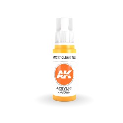 AK INTERACTIVE AK11217 Clear Yellow 17ml