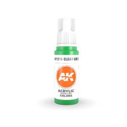 AK INTERACTIVE AK11216 Clear Green 17ml