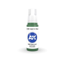 AK INTERACTIVE AK11204 Emerald Metallic Green 17ml