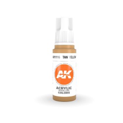 AK INTERACTIVE AK11116 Tan Yellow 17ml