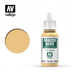 VALLEJO 70.321 Panzer Aces Bristish Tanker Highlights Color 17ml.