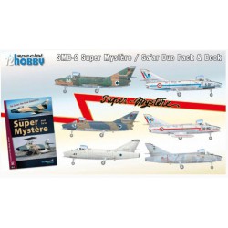 SPECIAL HOBBY SH72417 1/72 SMB-2 Super Mystere Duo Pack & Book