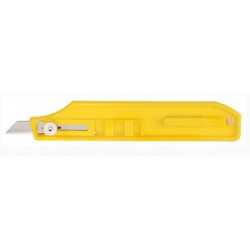 EXCEL 16008 K8 Flat Yellow Handle Lt.Duty Knife